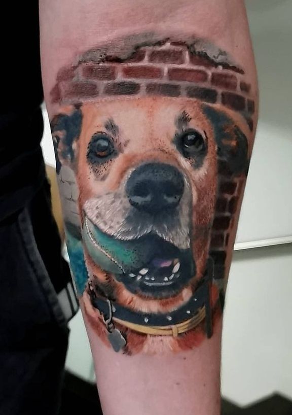 Tattoo Hund Dog