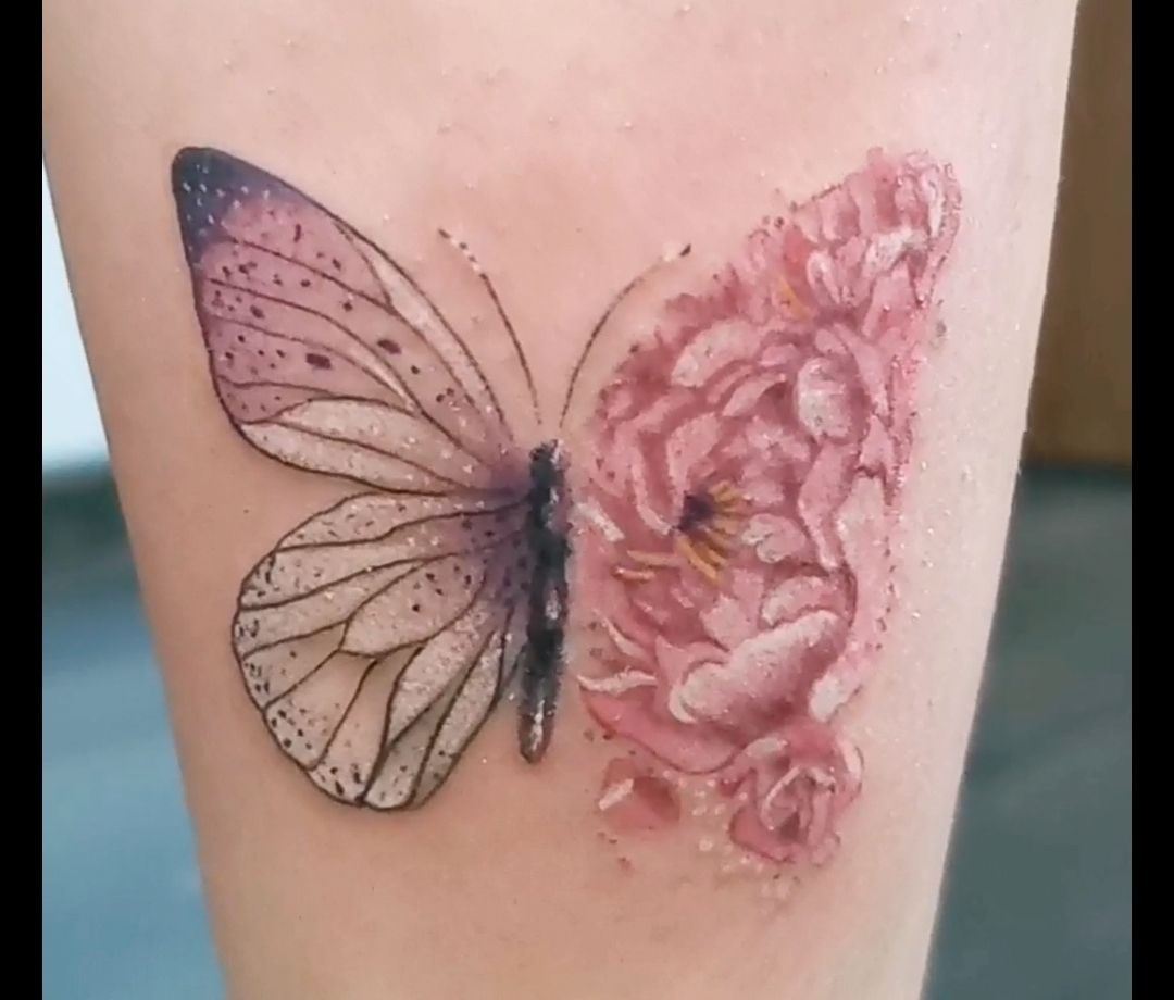 Butterfly Tattoo Schmetterling