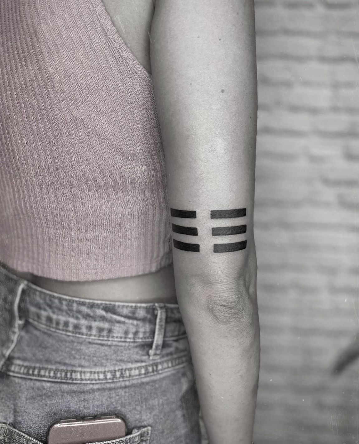 Tattoo Black Stripes